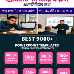 Premium PowerPoint Templates 9000+ File